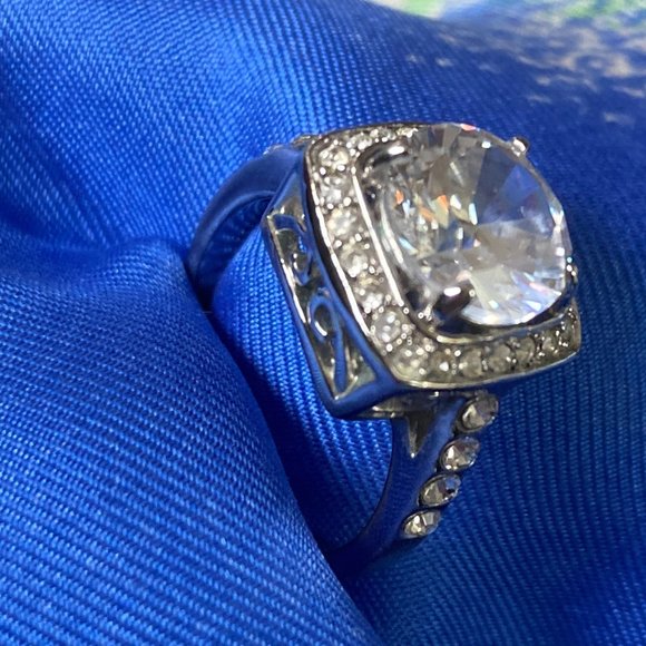 18K RGP CZ Ring - Picture 4 of 12